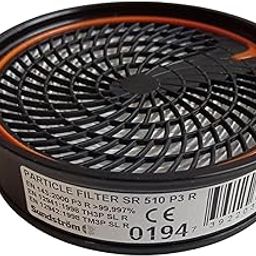 Sundstrom Particle Filter SR510, P3 R pek of 5 pcs box Ex01-dec-2026-10