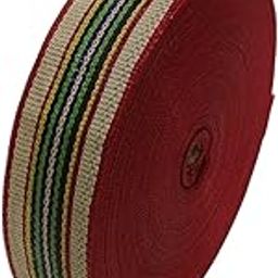DHSVS 2-Inch Nylon Niwar Roll - 80m Strong & Flexible Niwar for Folding Khat, Charpai, and Khatiya | 1kg Roll | Nylon Niwar Roll 80 Meter (Red)-image-96