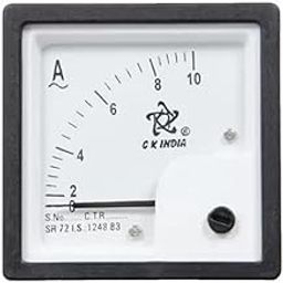 CK INDIA 72mm 10 Ampere Fitted with Brass Nut and Volt (Black)-15