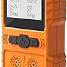 four-in-one Portable Gas Detector, Gas Clip 4 Gas Monitor Meter Tester Analyzer, Rechargeable LCD Display Sound Light Shock Air Quality Tester-image-22