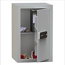 Godrej Security Solutions Forte Pro 55 Litres Digital Electronic Safe Locker With Backup Keys|For Home & Office With Motorized Locking Mechanism (Light Grey)-21