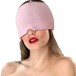 Migraine Relief Cap for Migraines, Headaches, Sinuses, Tension Relief Headache Relief Cap for Men & Women Hot and Cold Therapy Relaxing, 360° Full Coverage, Reusable, Stretchable- Multi Color-image-17