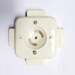 PVC Square Junction Box for Open casing Fitting 4x4 Inches| Model- 4 Way| (Pack of 2)-image-51