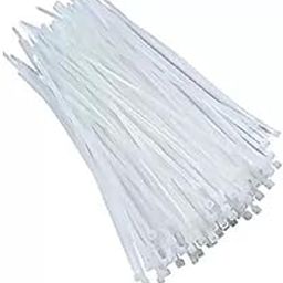Steko (1000 Pieces) Self Locking Teeth Grip Nylon Zip, Cable Tie (2.5mm x 100mm) Nylon Standard Cable Tie (White Pack of 1000)-picture-11