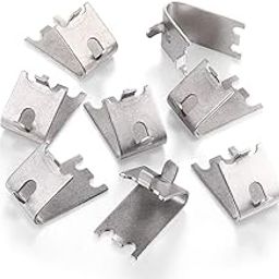 920158 Freezer Shelf Clip Freezer Cooler Shelf Support Shelf Square Clips Stainless Steel Shelf Clip for Refrigerator (8 Pieces)-picture-15