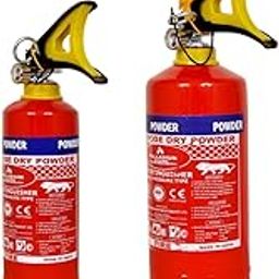 PALLADIUM AGNI Fire Extinguisher ABC Powder Type Dry Chemical for Home | Office | Hospital with Wall hanging Clip (ISI Marked, Certified, Approved) (1kg+2KG)-image-39