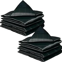Heart Home Pack of 2 Tirpal | 6x6 Feet Waterproof Tarpaulin Sheet | Eco-Friendly Tent Tirpal | 120 GSM Tadpatri | Tharpai | Thadika | Thappi | Tarp | Lightweight Premium Tirpal | Green-image-65