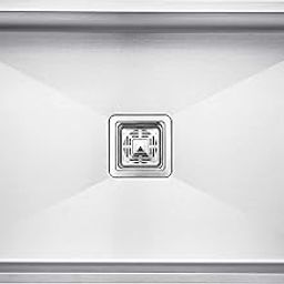 COOTER Kitchen Sink 30"x18"x10" Inch Handmade MATT Finish Single Bowl 304 Grade Stainless Steel Sink Basin For Kitchen With Square Drainer and SS Fruit Basket-image-58