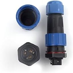 KOKYLEZN LP20/SP20 IP68 Connector Back Nut Socket Quick Screw Crimp Male Female Set No Welding Power Wire Connectors(LP20-2L)-image-72