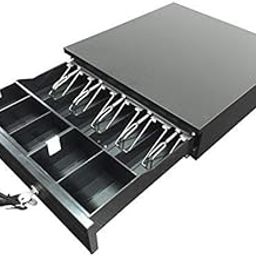 biliing machine cash box- cash drawer for shop/cash box for shops (13 compartments,Metal,Black)-image-44