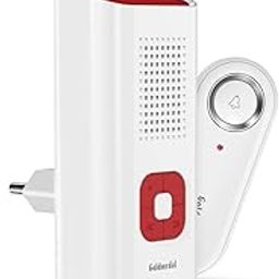Goldmedal Exo Wireless Plug-in Doorbell With Remote - White (Pack of 1), 32 Selectabable Modes, Play/Pause and Track Selection controls, Adjustable Voice Control-image-74