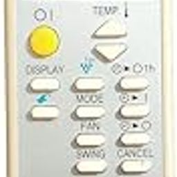 Air Conditioner Remote Compatible with Sharp Split/Window AC Replacement Remote Model AC-76 Easy-to-Use, Reliable Performance (Pack of 1)-picture-0