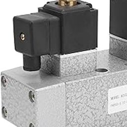 Pneumatic Solenoid Valve, Spacer Type G1/8in Solenoid Valve Greater Flow Capacity for Electrics(DC24V)-picture-12