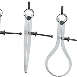 JAIBROS Spring caliper inside outside divider 6 inch set of 3 types-20