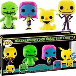 Disney Pack 4 Figurines POP! Movies Vinyl Nightmare Before Christmas (EMEA) 9 cm-17