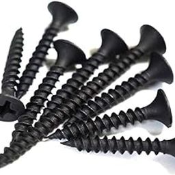 Wall Rawl Plugs/Gitti and Matching Dry Wall Screws - Length 35mm Gitti with 38mm Screw (Set of 75 = Total 150 Pieces)-image-39
