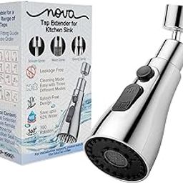 Tap Extender for Kitchen Sink, Flexible Faucet with Tap Extension for Convenient Use Upgrade Your Kitchen Sink with Flexible Tap for Easy Access | 1 Year Warranty (Tap Extender 2)-2