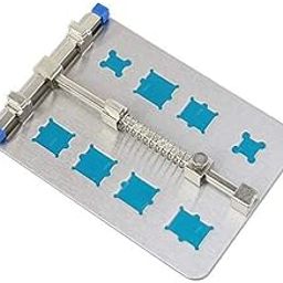 SP Electron Mini PCB Holder for Soldering/De-Soldering and SMD Rework with Steel Clamp Support and Jig Fixture for Small Logic Boards (130mm x 90mm x 21mm)-image-43