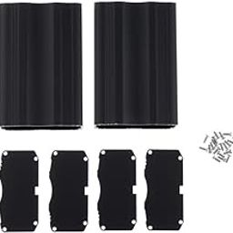 LYLA 2 Sets Of Rail Controller Aluminum Shell 53X25X80Mm Pcb Enclosure Case-picture-23
