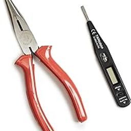 Taparia TK-076 MDT82, 1430 Digital Line Tester, Nose Plier 6" Set-6