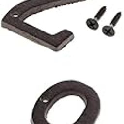 MERISHOPP 9 &2 Wrought Iron House Number,Matching Screws Included Black-image-9