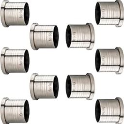 Ferio Curtain Brackets Set of 10 Parda Holder Artistic Curtain Holders Heavy Duty Stainless Steel Material Wall to Wall Brackets for Curtain Rod Holder Hook for Window Accessories (Pack of 10)-2