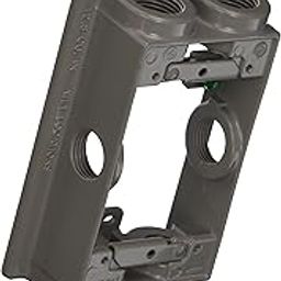 Hubbell-Bell 5414-0 Weatherproof Box Extension Adapter, 5-1/4-Inch X 3-1/2-Inch-picture-15