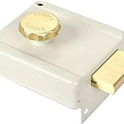 Europa 6110 Key Rim Dead Lock Operated by 5 Pin Key from Outside and knob from Inside Double Locking (Pack of 1)-image-14
