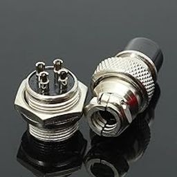 IDUINO Aviation Plug Connector 5 Pairs GX16 4 Pin Panel Metal Mount Circular Metal Wire Connector Adapter Male Female Plug Socket-image-67