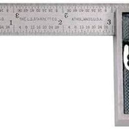 13A 4" Double Square W/Graduated Blade-image-1