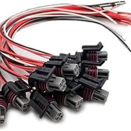 ALLMOST Compatible with GT150 3-Pin Pressure Sensor Connector Plug Clip Kit 20 AWG GT 150-27