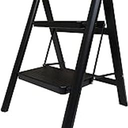 TNT THE NEXT TREND, Folding Step Ladder for Adults ? Lightweight & Portable Step Stool with Wide Anti-Slip Pedals ? Compact Mild Steel Ladder for Home, Kitchen, Office, or Library-picture-5