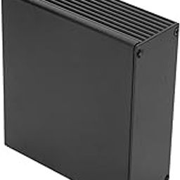 UJEAVETTE Junction Box Amplifier Enclosure Dustproof Storage Case Aluminum Cooling Box-image-35