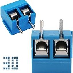 REES52 30 Pcs 3.5mm Pitch 2 Pin PCB Mount Screw Terminal Block Connector, 2 pin terminal block, terminal block connector-picture-12