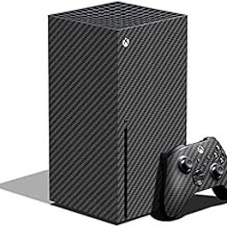 SLICKWRAPS 3M Series Skin Wrap Sticker Compatible with Xbox Series X - Gun Grey Carbon 3M-22