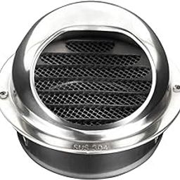 ATORSE™ Stainless Steel Round Air Vent Grill for Extractor - Bull Nosed 7.5Cm|Home & Garden|Kitchen Dining & Bar|Other Kitchen & Dining Items-picture-15
