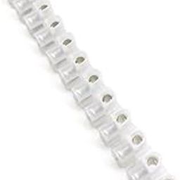 KOKYLEZN 12P Wire Connector Splice Terminal Block Connector Cable 12 Way White Copper Inside Clipping X3-2012 20A Flame Retardant-image-52
