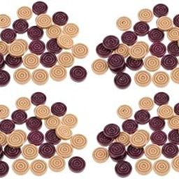 ATORSE Toy Draughts&Backgammon Chess Piece Table Board Game Chessman Checkers for Kids-Toys & Hobbies-Games-Chess-Contemporary Chess-picture-9