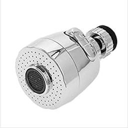 Naidev Kitchen Faucet Head, Splash-Proof Head, pressurized Bubbler, Shower Head, Sprinkler, Two-Speed Rotation Bathroom Kitchen Sink Spray Tap Attachment (Short)-image-97