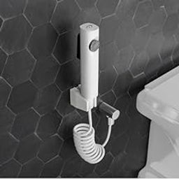 CLIMOX Dual Flow Health Faucet Set | Water Saving Health Faucet with Hose Pipe and Wall Hook | Jet Spray Pipe for Toilet | 2 Flow Modes (White, Pack of 2)-image-82