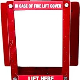 ISP FRP Manual Call Point Switch Cover Square Box secure protection durable construction for industrial setting of size L(138 mm) B(101 mm) H(186 mm) corrosion resistant-16