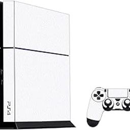 GADGETS WRAP Premium Material Controller & Console Skin Vinyl Decal Sticker Compatible with PS4 - White Matte-image-11