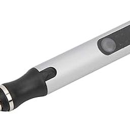 Electric Micro Engraver Pen 10W 18000 RPM Mini DIY Vibro Engraving Tool Kit for Metal Glass Plastic with Lithium Battery and TYPE C Charging Port (Silver)-image-7