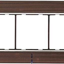 CONA 10806 Status Axis 6 Modular Plate with Blue LED Indicator, Nat. Wood - Single|6 Module Switch Plates|Cover Plate|6M Polycarbonate Switch Frame-23