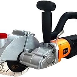 VOLTZ BWC-156 Brushless Wall Chaser Machine 6500W With 5 Blade Groove Cutting Machine Slotting Electric Wall Chaser 220V, 6300 RPM Marble Concrete Cutter Machine-image-52