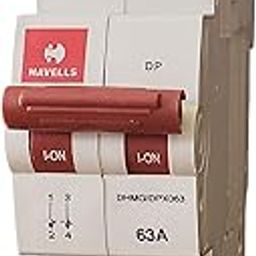 Havells DHMGIDPX063 PVC Plastic 63A DP Switch Disconnector Euro 2 (White)-12