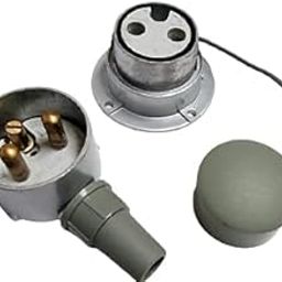 Metal Clad Plug and Socket 20 Amp 2 pin (Set)-picture-12