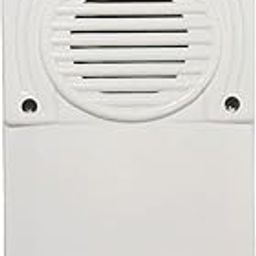 Wave Model Plastic Muslim Religion Azaan Tune Glossy Finish Wired Electronic Door Bell (White, 10 x 8 x 3 cm)-17