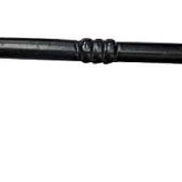 Adonai Hardware 8" Darkon Black Antique Iron Cabin Hook Black Powder Coated-22