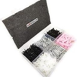 Homdum Assorted Nails, Screws and Nylon Plugs Set, multipurpose diy home kit pack of 400 nos-19